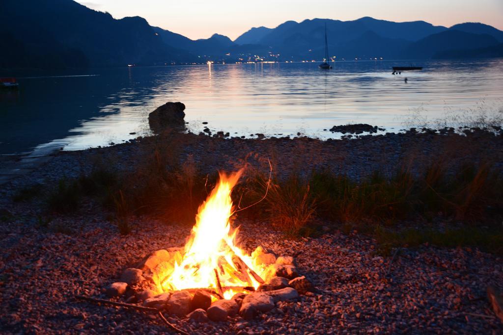 Appart Weisse Urlauben Am Wolfgangsee Sankt Gilgen Extérieur photo